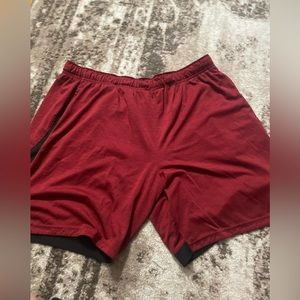 Russel Basketball Shorts Red